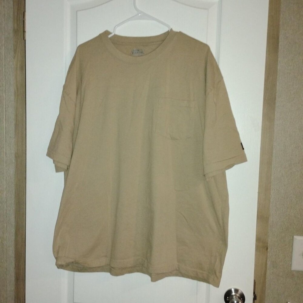 Men's khaki color short sleeve T-shirt Sz. 2X